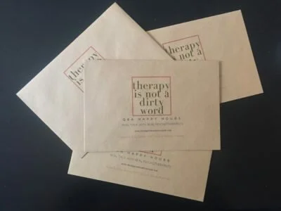 Therapy Is Not A Dirty Word London Happy Hour - Paddington1